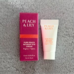 5/$25 🎆 NIB Peach & Lily Pure Peach Eye Cream 0.13 oz